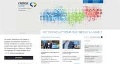 Desktop Screenshot of energieregion.de